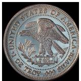 1oz .999 Silver US Trade Unit Round
