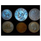 (6) Tougher Find World Coins