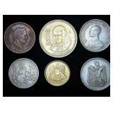 (6) Tougher Find World Coins