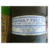 Rolls of Tar Paper