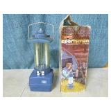 Ice Auger and Lantern