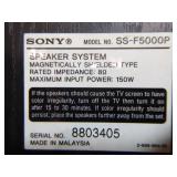 2 Sony Stereo Speakers