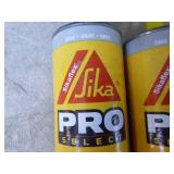 4 Tubes of Sika Pro Select Self-Leveling Sealant