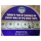 4 Rolls of ipg HVAC Tape