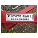 Estate Rake Pull-Behind Yard Rake