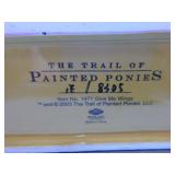2 Westland "The Trail of Painted Ponies" Statues