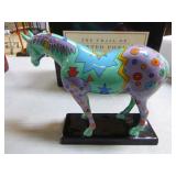2 Westland "The Trail of Painted Ponies" Statues
