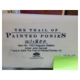 2 Westland "The Trail of Painted Ponies" Statues