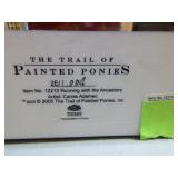 2 Westland "The Trail of Painted Ponies" Statues