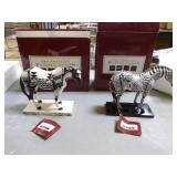 2 Westland "The Trail of Painted Ponies" Statues