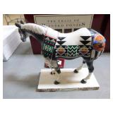 2 Westland "The Trail of Painted Ponies" Statues