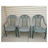 Patio Chairs and Grill