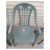 Patio Chairs and Grill