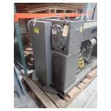 Plastic Extruder PAC 250 in excellent condition, you will NEED a dock level truck for removal as this weighs a estimated 9000 lbs. It has a giant motor.