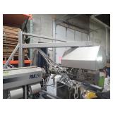 Plastic Extruder PAC 250 in excellent condition, you will NEED a dock level truck for removal as this weighs a estimated 9000 lbs. It has a giant motor.