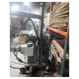Plastic Extruder PAC 250 in excellent condition, you will NEED a dock level truck for removal as this weighs a estimated 9000 lbs. It has a giant motor.