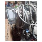 Plastic Extruder PAC 250 in excellent condition, you will NEED a dock level truck for removal as this weighs a estimated 9000 lbs. It has a giant motor.