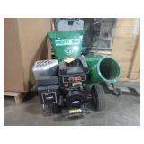 Mighty Mac Shredder Leaf Chipper // Briggs and Stratton 1150 Series // 250cc 11.50 ft. lbs. gross torque at 2600 rpm per SAE J1940 // 36" x 48" x 36"