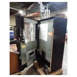 Vending machine, We removed it from customer site because it was out of order. Would be a good parts unit or a project for someone who knows vending machines. 28" x 40" x 75" not sure what the issue w