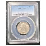 1932-S US WASHINGTON QUARTER PCGS AU53