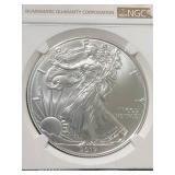 2017 AMERICAN SILVER EAGLE NGC MS70