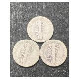 1926P-D-S US MERCURY DIMES