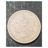 1890-S US MORGAN SILVER DOLLAR
