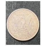 1890-S US MORGAN SILVER DOLLAR