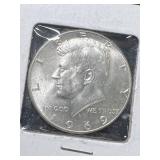 1969-D US KENNEDY HALF DOLLAR