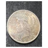 1924 US PEACE SILVER DOLLAR