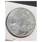 2019 AUSTRIAN PHILHARMONIC 1 TROY OZ .999 FINE SILVER