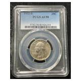 1932-S US WASHINGTON QUARTER PCGS AU50