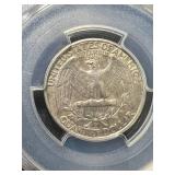 1932-S US WASHINGTON QUARTER PCGS AU50