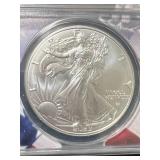 2023 AMERICAN SILVER EAGLE ANACS MS70