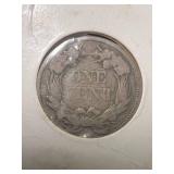 1857 US FLYING EAGLE CENT