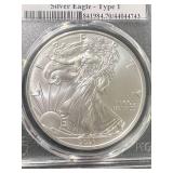 2021-W AMERICAN SILVER EAGLE PCGS MS70