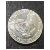 1985 ENGELHARD PROSPECTOR 1 TROY OZ .999 FINE SILVER
