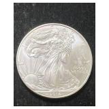 2014 AMERICAN SILVER EAGLE 1 TROY OZ .999 FINE SILVER