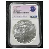 2025 AMERICAN SILVER EAGLE NGC MS70