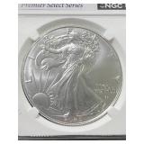 2025 AMERICAN SILVER EAGLE NGC MS70