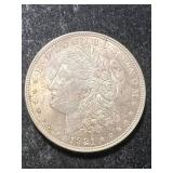 1921 US MORGAN SILVER DOLLAR