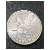 1 TROY OZ .999 FINE SILVER TRI STATE REFINING ROUND