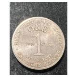 1 TROY OZ .999 FINE SILVER TRI STATE REFINING ROUND