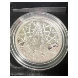 2020 BASKETBALL HALL OF FAME COMMEM PROOF SILVER DOLLAR