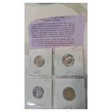 8-Various Years of Uncirculated Dimes