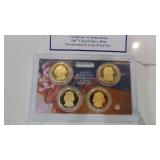 2007 US Mint Presidential $1 Coin Proof Set