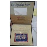 1974 Bicentennial First Day Cover Coin and US Minded Wyoming Quarters