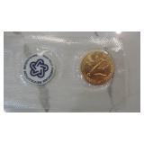1974 Bicentennial First Day Cover Coin and US Minded Wyoming Quarters