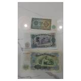 3-Bulgaria Currency Notes