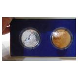 ND Centennial Commemorative Coin Set and ND Quarters